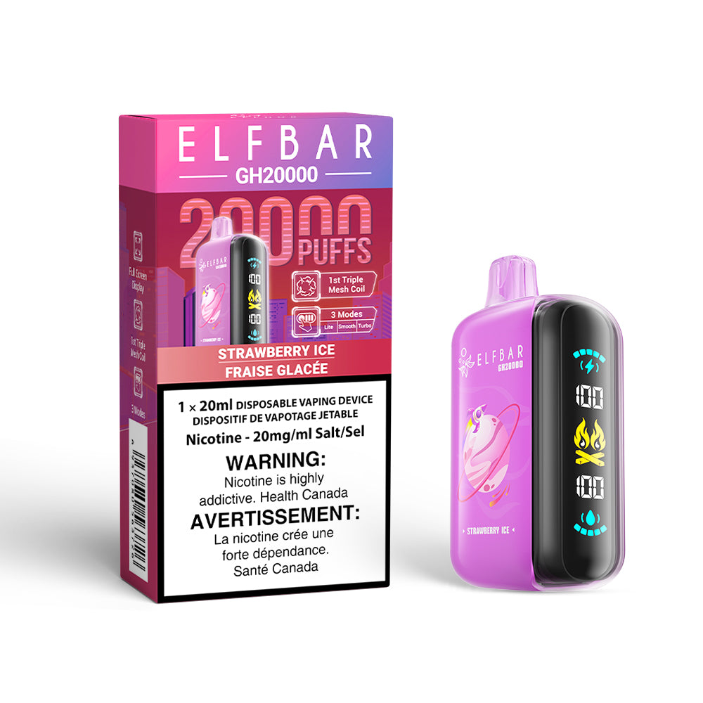 Elf Bar GH20K Disposable Vape - Strawberry Ice