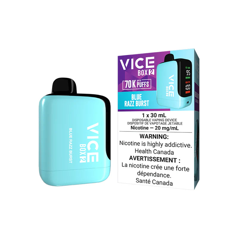 Vice Box 2 Disposable Vape - Blue Raspberry Burst