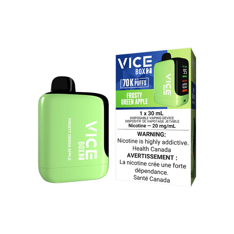 Vice Box 2 Disposable Vape - Frosty Green Apple