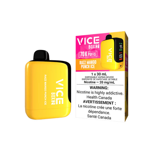 Vice Box 2 Disposable Vape - Razz Mango Punch Ice