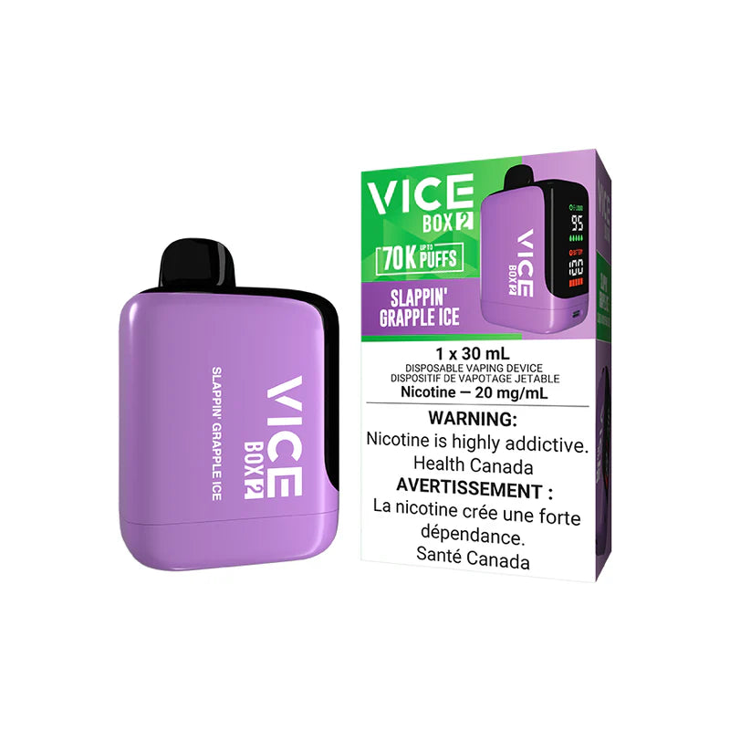 Vice Box 2 Disposable Vape - Slappin' Grapple Ice